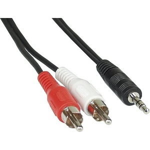 Qty Bilgisayar Anfı Bağlantı Kablosu 1.5M 2Rca 1 Aux