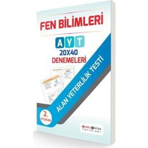 Farklı Sistem Yayınları AYT 2. Oturum Fen Bilimleri 20X40 Denemeleri
