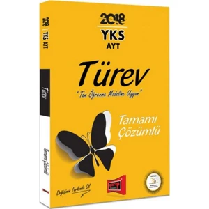 Yargı Yayınevi 2018 YKS AYT Türev Tamamı Çözümlü Soru Bankası - Murat Parlak