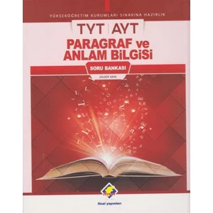 Final Yayınları TYT YKS Paragraf ve Anlam Bilgisi Soru Bankası - Zülküf Kaya