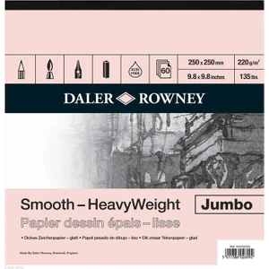 Daler Rowney Jumbo Smooth - Heavyweight 25x25cm - 220gr