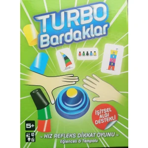 Turbo Bardaklar - İşitsel Algı Destekli  (Pratik Bardaklar)