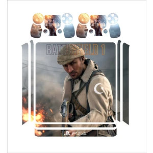 Stickermarket PS4 Slim Battlefield Sticker Seti
