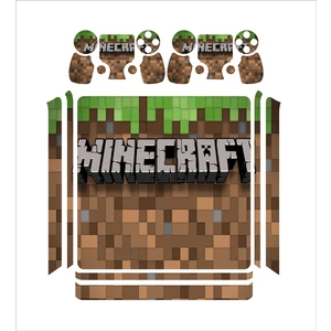 PS4 Slim Minecraft Daniel Sticker Seti