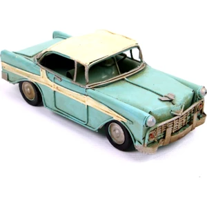 Dekoratif Mini Metal Nostaljik Chevrolet Araba