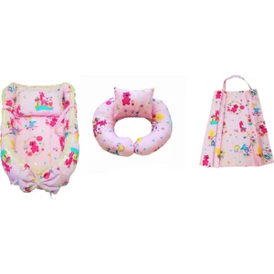 Başkaya Shopping Babynest Bebek Uyku Yatağı 3'lü Set