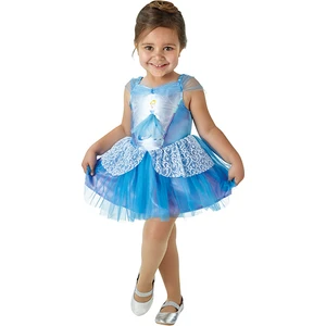 Lisanslı Disney Princess Cinderella Balerin Mavi Kostüm Toddler 2 - 3 Yaş