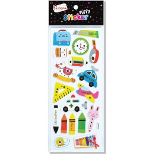 138021 Puffy Sticker