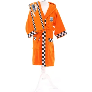 Hotwheels Track Lisanslı Çocuk Bornoz Seti 5-6 Yaş