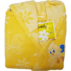 Tweety Flutter Lisanslı Çocuk Bornoz Set 1-2 Yaş