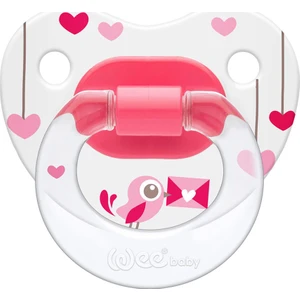 Wee Baby 834 Desenli Gövdeli Damaklı Emzik No:2