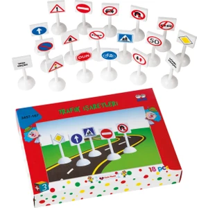 Trafik İşaretleri 18 Parça