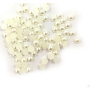Yarım İnci Boncuk 6 mm - 100 Adet