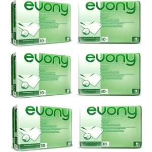 Evony 60X90 Cm Yatak Koruyucu Örtü 30X6 180 Adet