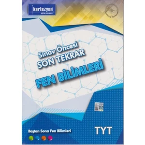 Kartezyen Tyt Sınav Öncesi Son Tekrar Fen Bilimleri