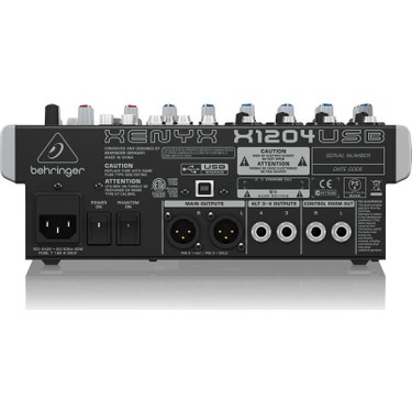 BEHRINGER XENYX X1204USB Analog Mixer Fiyatı - Taksit Seçenekleri