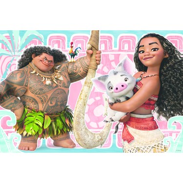 Vaiana and Friends / Disney Moana - Vaiana 100 Parça 5+ Yaş Puzzle