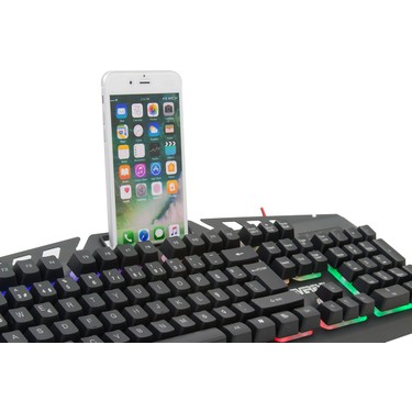 Everest KMX-99 Gökkuşağı Zemin Aydınlatmalı Oyuncu Klavye + Fiyatı