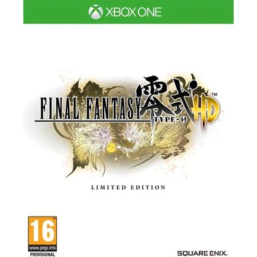 Xbox One Fınal Fantasy Type 0 Hd Fr4Me Lım