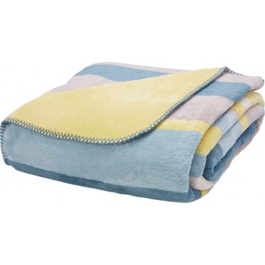 Duz Pamuklu Tek Kisilik Pike 150x230 Cm Acik Sari English Home