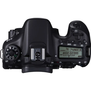 Canon Eos 70D Body 20.2 MP APS-C CMOS Sensör 5472 × 3648 Fiyatı