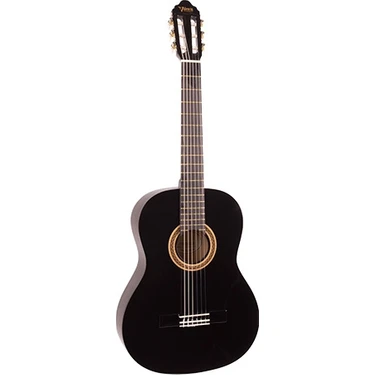 Valencia VC104TBK Siyah Klasik Gitar 4/4 (Sap