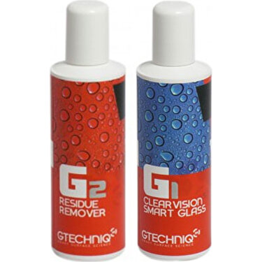 Gtechniq G1 Clearvision Smart Glass + G2 Residue Remover (100ml