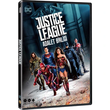 Yeni Film Justice League DVD 115 Dakika Süreli Zack Snyder Yönetmenliğinde Ben Affleck ile Aksiyon