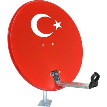 Antenci 80cm Turk Bayrakli Canak Anten Fiyati Taksit Secenekleri