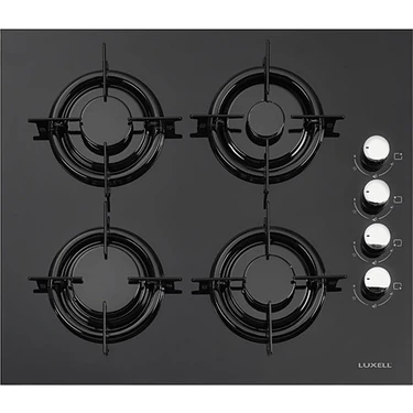 Luxell LX-40 TAHDF Gaz Kesme Emniyetli Emaye Izgara Cam Ankastre