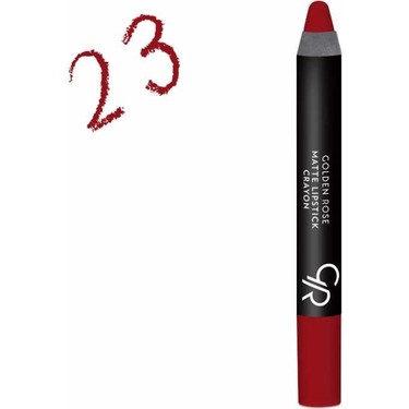 Golden Rose Matte Lipstick Crayon No 23 Fiyati Taksit Secenekleri