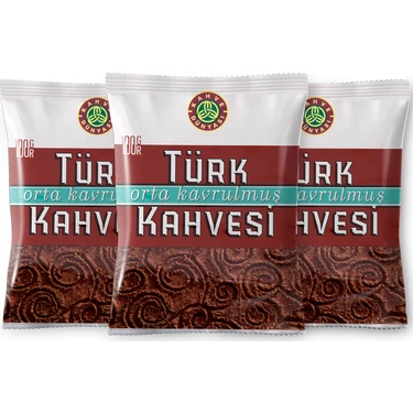 Kahve Dünyası Orta Kavrulmuş Türk Kahvesi 300 gr - Türkiye Menşeli, Yoğun ve Dengeli