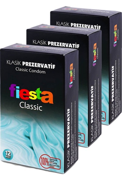 Fiesta Classic Prezervatif 36 Adet Condom