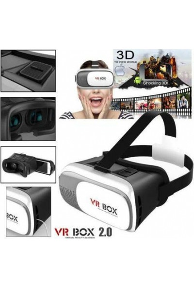Xtoys Vr Box 3D 3.1 Sanal Gerçeklik Gözlüğü
