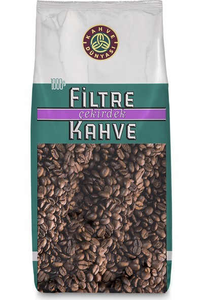 Kahve Dünyası Kavrulmuş Filtre Kahve Çekirdeği 1Kg