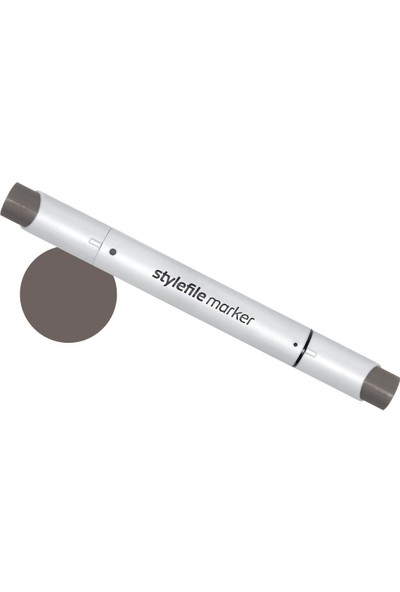 Stylefile Marker Fırça Uçlu Kalem N:Wg8 Warm Grey 8