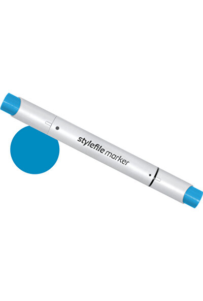 Stylefile Marker Fırça Uçlu Kalem N:560 Indian Blue