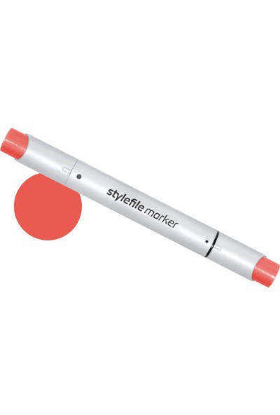 Stylefile Marker Fırça Uçlu Kalem N:360 Vermillion
