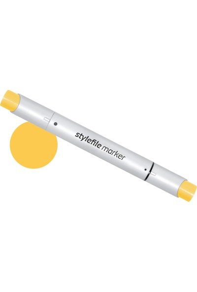 Stylefile Marker Fırça Uçlu Kalem N:166 Melon Yellow