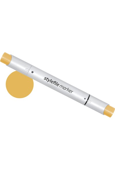 Stylefile Marker Fırça Uçlu Kalem N:162 Dark Yellow