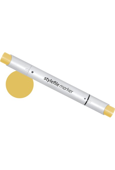 Stylefile Marker Fırça Uçlu Kalem N:160 Olive Yellow