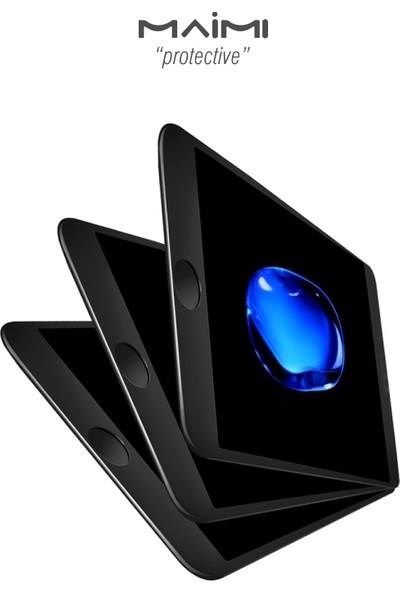 Maimi Apple iPhone 6 Plus - 6S Plus 3D Temperli Koruma Camı Siyah
