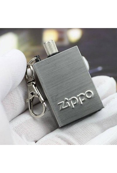 Zippo Benziniyle Calisan Metal Kibrit Cakmak