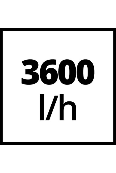 Einhell GC-WW 6036, Hidrofor