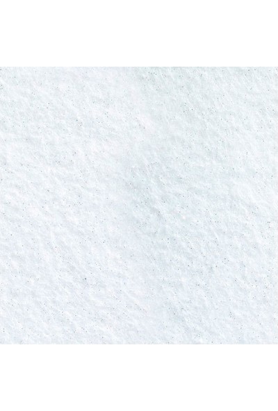 Beyaz Sentetik Keçe Kumaş 50cm x 50cm 3mm