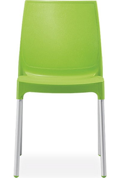 Novussi Sunny Model Sandalye 6 Adet Yeşil Renk