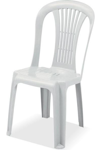 Gardelia Lux10 Adet Plastik Sandalye Takımı 1.Sınıf Beyaz