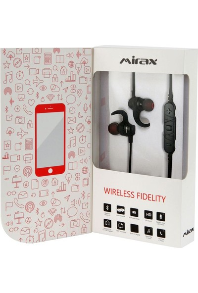 Mirax SBE-5500 Bluetooth Stereo Kulaklık - Siyah