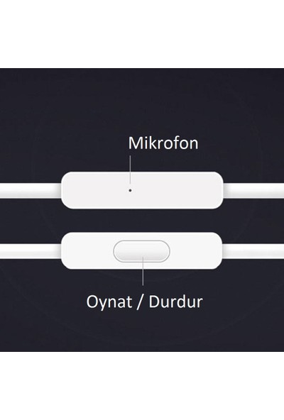 Xiaomi Piston Fresh Edition Mikrofonlu Kulakiçi Kulaklık Gümüş