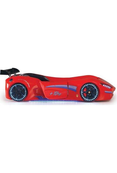 Farinay Cabrio Gtı Racer İç Deri Döşeme Araba Modelli Çocuk Karyolası